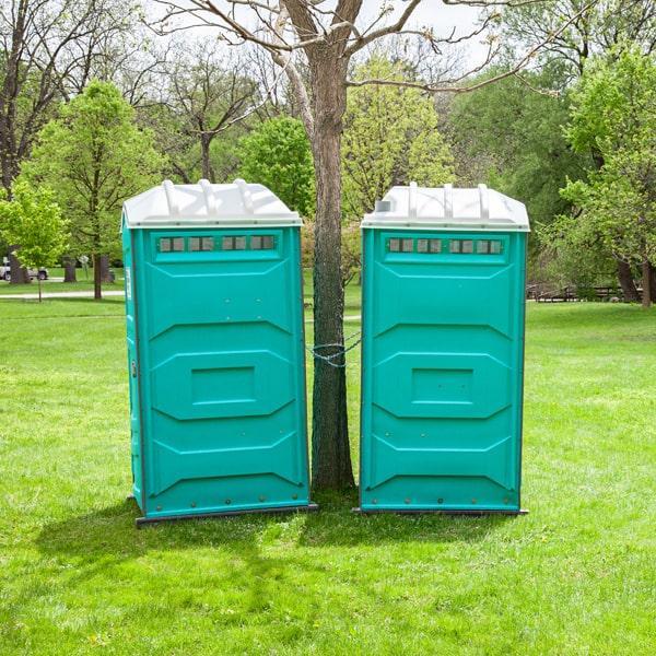 if a long-term portable restroom requires maintenance or repairs, contact the rental company immediately to schedule service